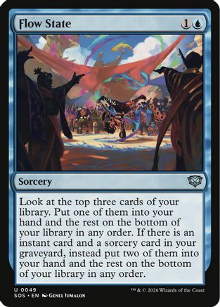 Flow State  [Secrets of Strixhaven] Foil