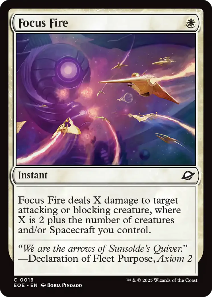 Focus Fire [Edge of Eternities] Foil