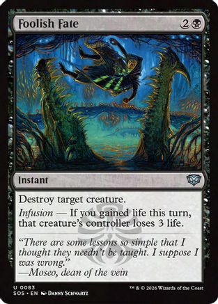 Foolish Fate  [Secrets of Strixhaven]