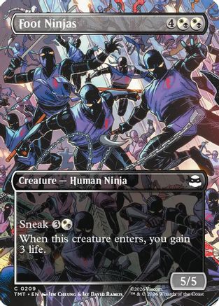 Foot Ninjas (Borderless)  [Teenage Mutant Ninja Turtles]