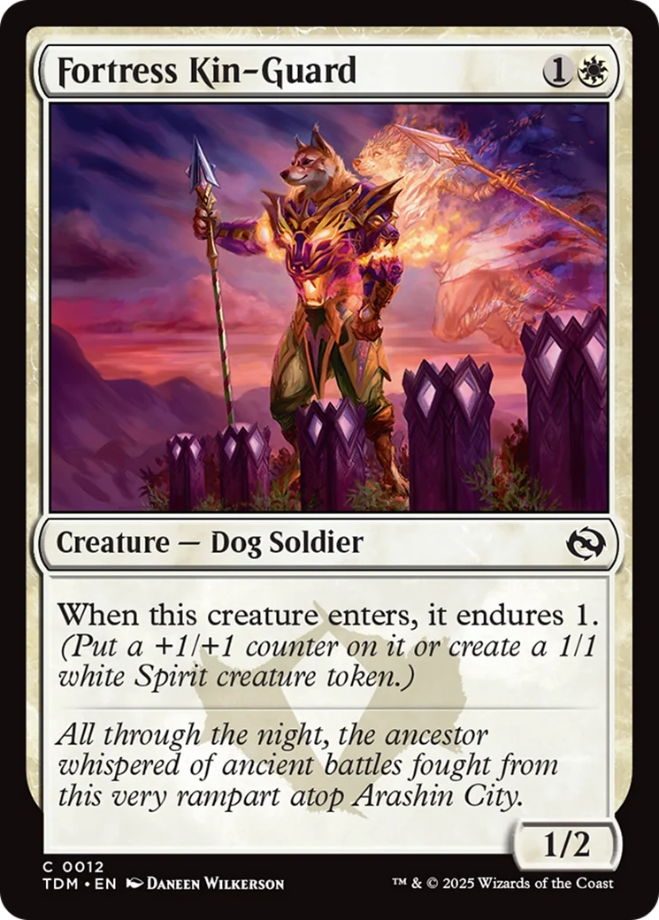 Fortress Kin-Guard [Tarkir: Dragonstorm] Foil