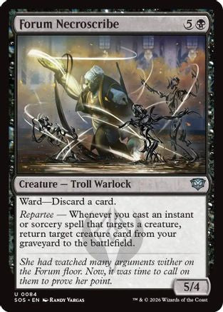 Forum Necroscribe  [Secrets of Strixhaven] Foil