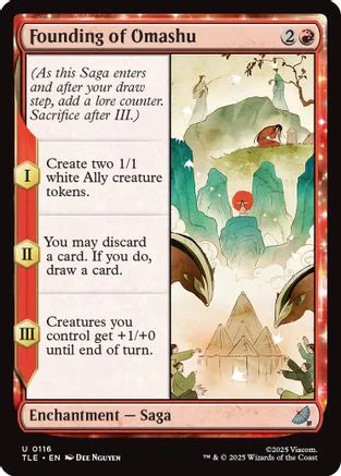 Founding of Omashu  [Avatar: The Last Airbender: Eternal-Legal] Foil