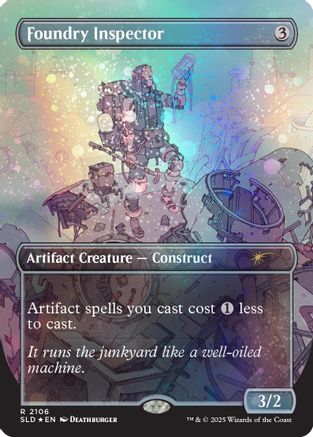 Foundry Inspector (Galaxy Foil)  [Secret Lair Drop Series] Foil