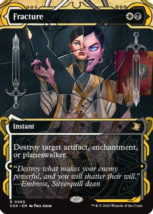 Fracture  [Secrets of Strixhaven: Mystical Archive] Foil
