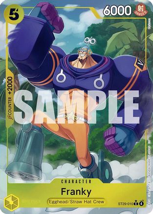 Franky (Full Art) (ST29-010) - [Starter Deck 29: Egghead] Foil