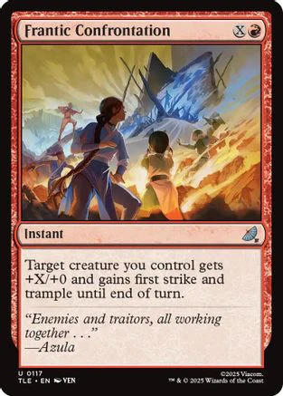 Frantic Confrontation  [Avatar: The Last Airbender: Eternal-Legal]