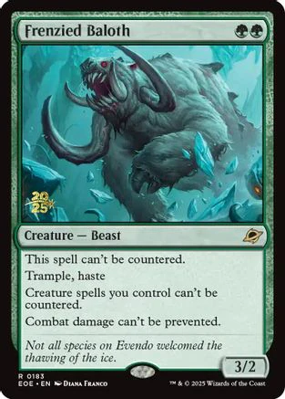 Frenzied Baloth  [Prerelease Cards] Foil