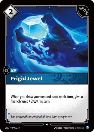Frigid Jewel (074/219) - Riftbound - [Unleashed]