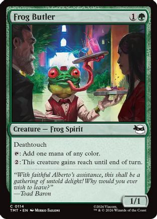 Frog Butler  [Teenage Mutant Ninja Turtles]