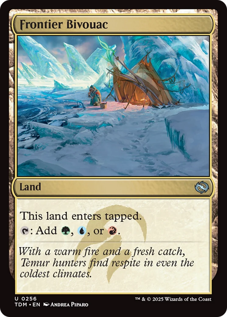 Frontier Bivouac [Tarkir: Dragonstorm] Foil