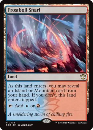 Frostboil Snarl  [Commander: Secrets of Strixhaven]