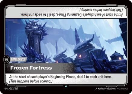 Frozen Fortress (212/219) - Riftbound - [Unleashed]