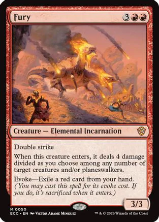 Fury  [Commander: Lorwyn Eclipsed]
