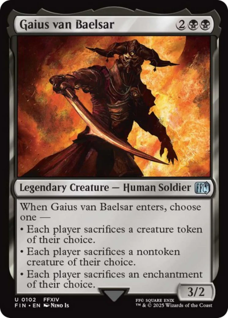 Gaius van Baelsar [FINAL FANTASY] Foil