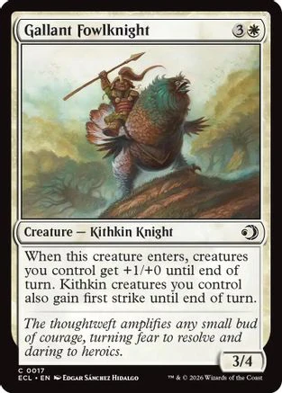 Gallant Fowlknight  [Lorwyn Eclipsed]