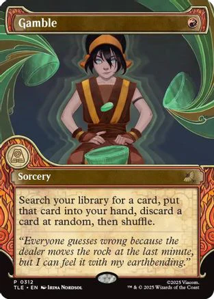 Gamble (Showcase)  [Avatar: The Last Airbender: Eternal-Legal]