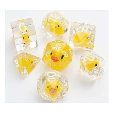 Gamegenic Embraced Series - Rubber Duck - RPG Dice Set (7pcs) - Image 2