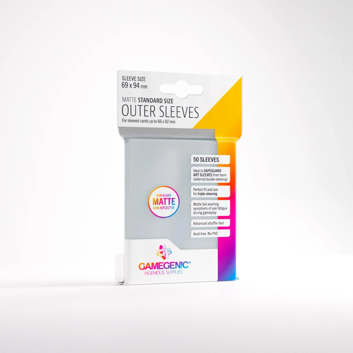 Gamegenic Outer Sleeves Matte Standard Size