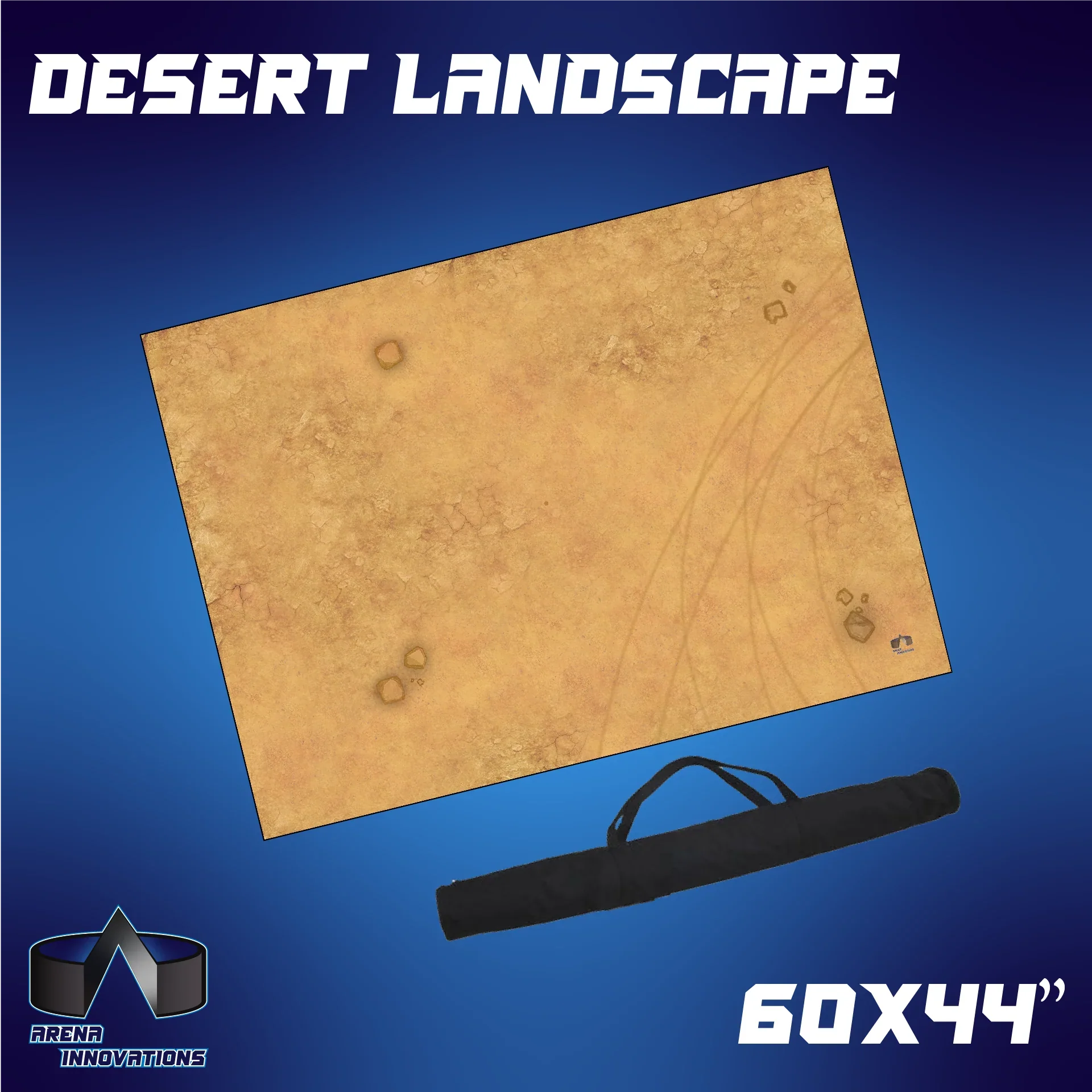 Gaming Arena Gaming Mat: 60x44" - Desert Landscape