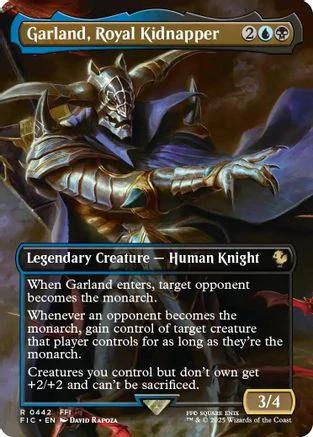 Garland, Royal Kidnapper (Borderless)  [Commander: FINAL FANTASY]