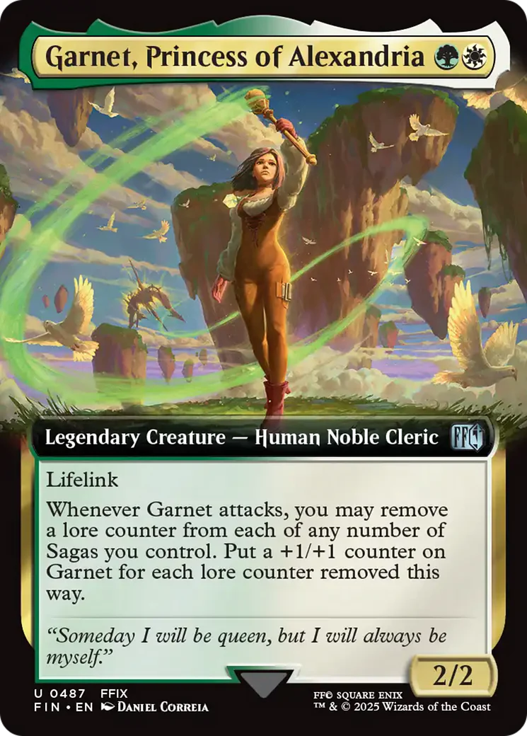 Garnet, Princess of Alexandria (Extended Art) [FINAL FANTASY] Foil