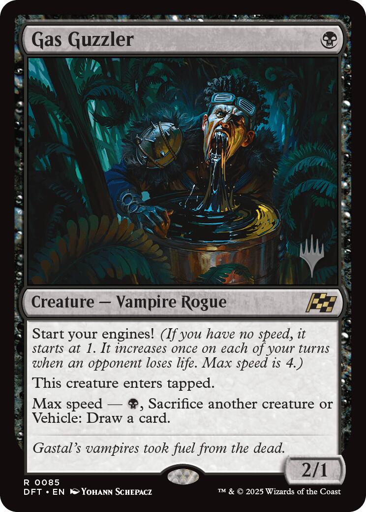 Gas Guzzler (Promo Pack) [Aetherdrift Promos] Foil