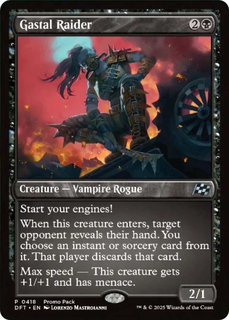 Gastal Raider (Promo Pack) [Aetherdrift Promos] Foil