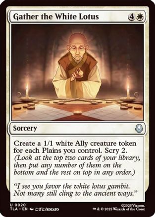 Gather the White Lotus  [Avatar: The Last Airbender]