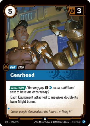 Gearhead (068/221) - Riftbound - [Spiritforged]