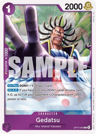 Gedatsu (OP15-063) - [Adventure on Kami's Island] Foil