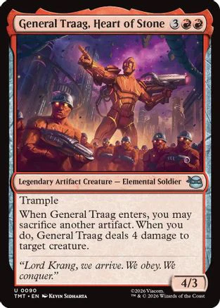 General Traag, Heart of Stone  [Teenage Mutant Ninja Turtles]