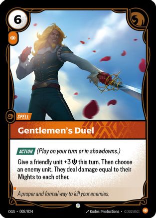 Gentlemen's Duel (008/024) - Riftbound - [Origins Proving Grounds]