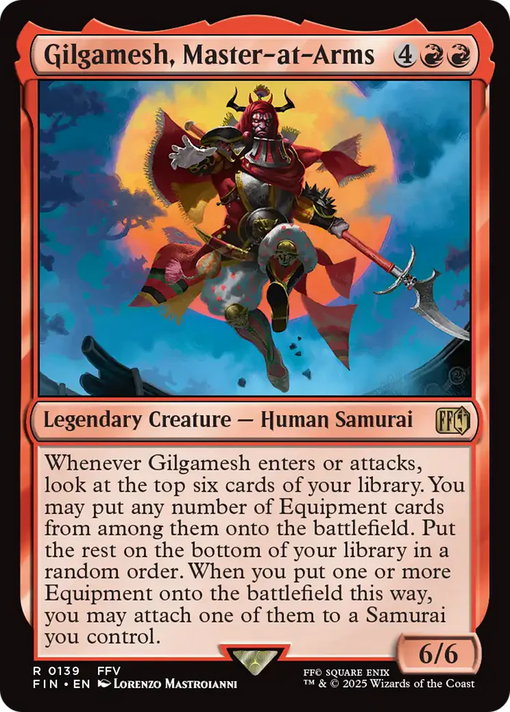 Gilgamesh, Master-at-Arms [FINAL FANTASY] Foil