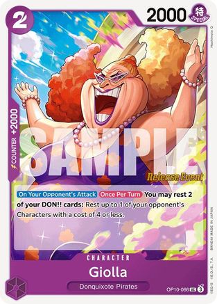 Giolla (OP10-066) - [Royal Blood Release Event Cards]