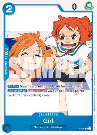 Girl (OP14 Release Event) (P-096) - [One Piece Promotion Cards]