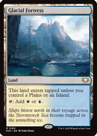 Glacial Fortress  [Commander: Edge of Eternities]