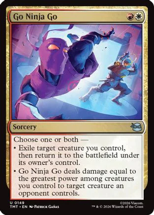 Go Ninja Go  [Teenage Mutant Ninja Turtles] Foil
