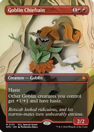 Goblin Chieftain (Borderless)  [Special Guests]