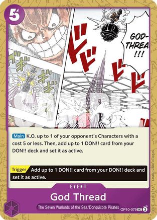 God Thread (OP10-079) - [Royal Blood]