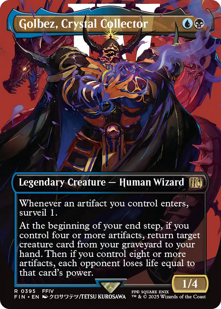 Golbez, Crystal Collector (Borderless) [FINAL FANTASY] Foil
