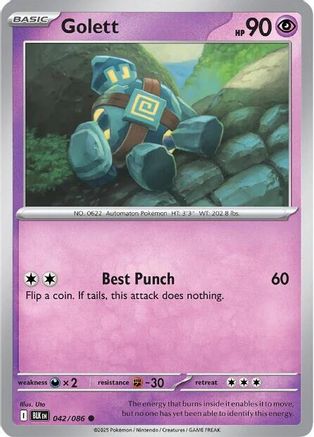 Golett 045/086  SV Black Bolt - Common