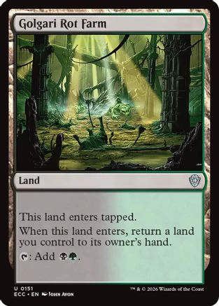 Golgari Rot Farm  [Commander: Lorwyn Eclipsed]