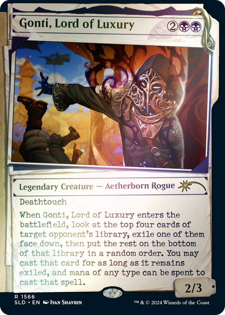 Gonti, Night Minister (Promo Pack) [Aetherdrift Promos] Foil