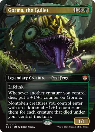 Gorma, the Gullet (Borderless)  [Commander: Secrets of Strixhaven]