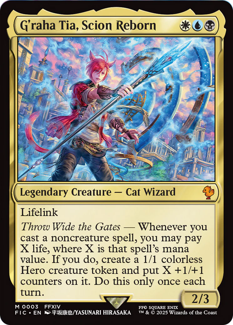 G'raha Tia, Scion Reborn [FINAL FANTASY Commander] Foil
