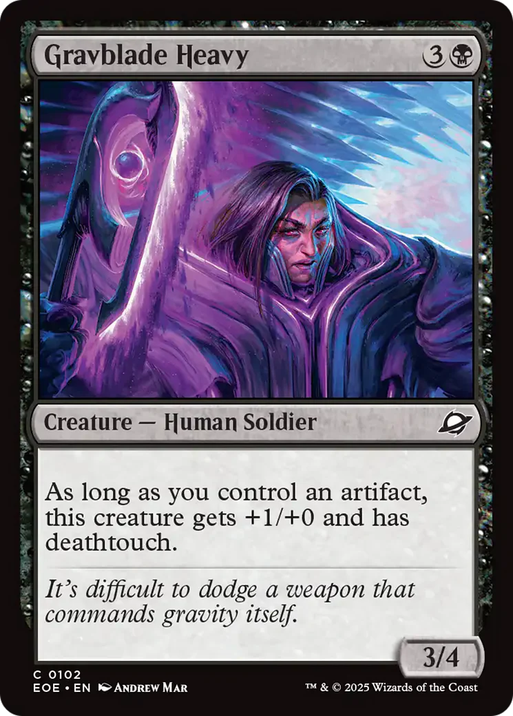 Gravblade Heavy [Edge of Eternities] Foil