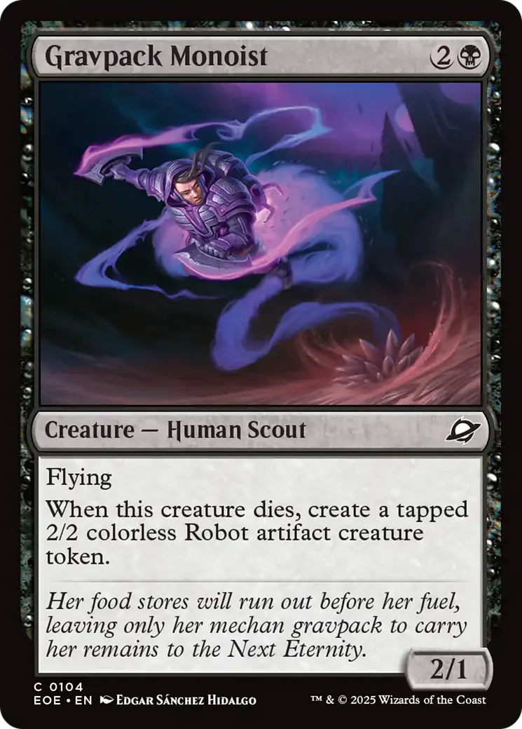 Gravpack Monoist [Edge of Eternities] Foil