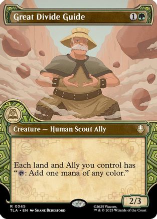 Great Divide Guide (Showcase)  [Avatar: The Last Airbender] Foil