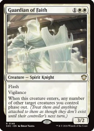 Guardian of Faith  [Commander: Secrets of Strixhaven]